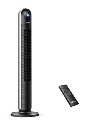 Gentle Airflow LED Display 44 Inch Fan With Remote 24dB Quiet