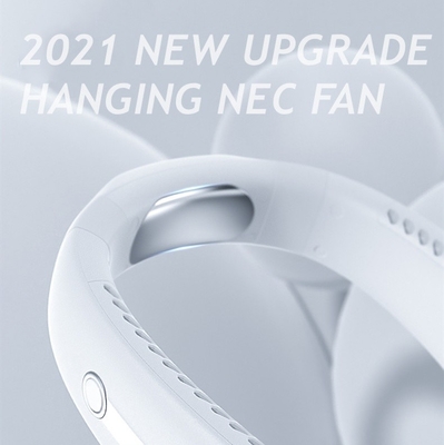 8.5hr Usage Time Hands Free Neck Fan With 4000mAh Polymer Lithium Battery
