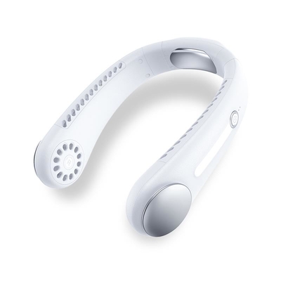 Plastic Hands Free Neck Fan 222*207*58mm 4000mAh Battery Powered